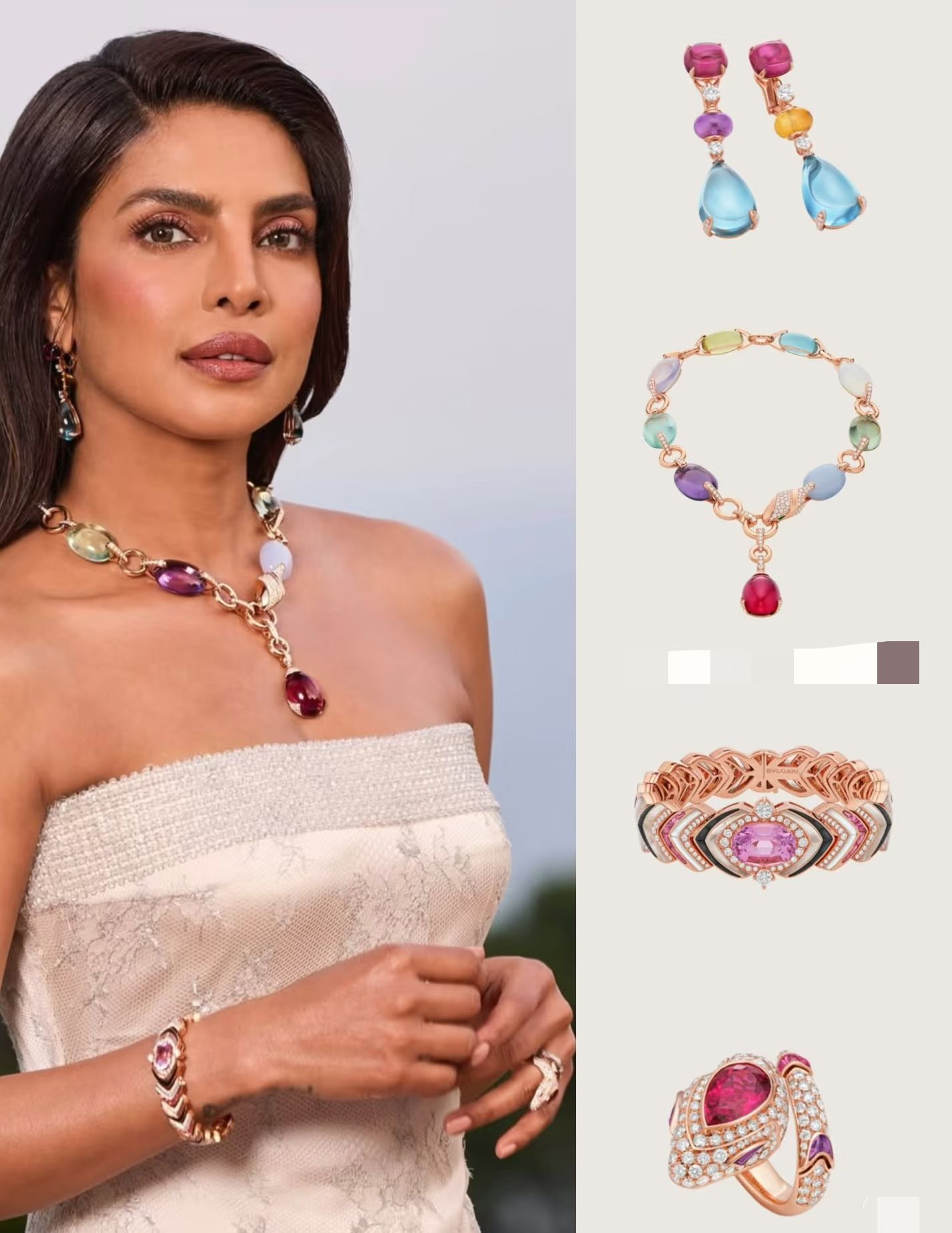 BVLGARI necklace&Earring&Bracelet&ring CE81592