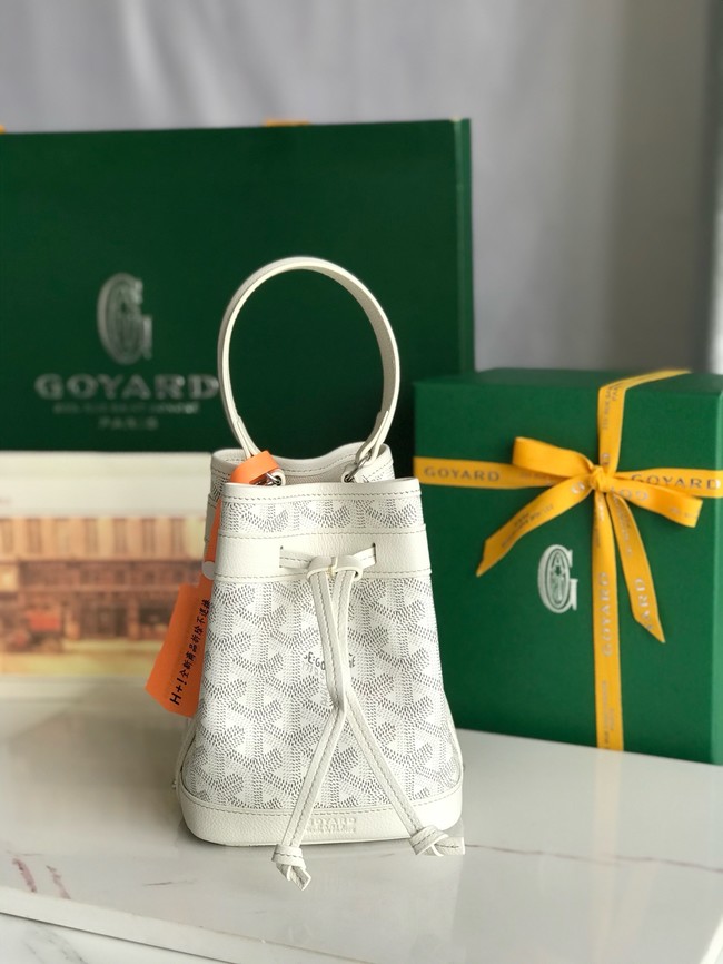 Goyard petit flot drawstring Bag MINI 20251 white