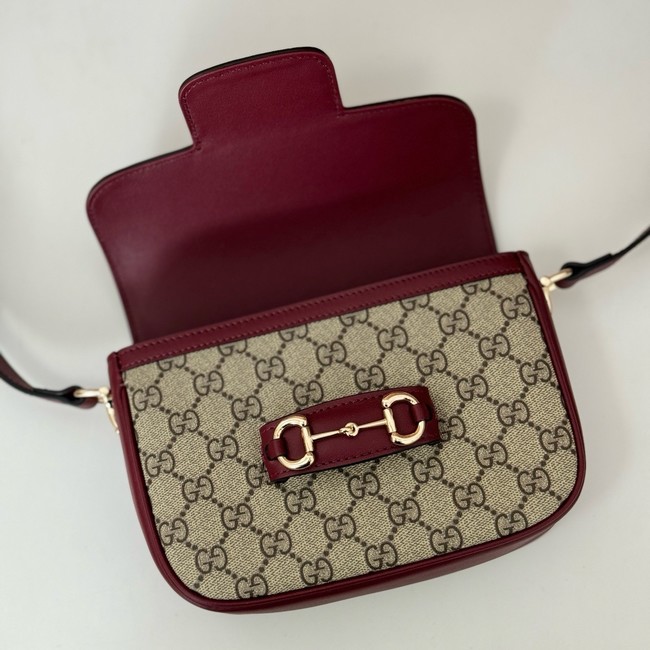 Gucci Go small shoulder bag 815205 red
