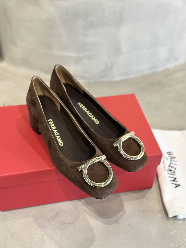 Ferragamo Shoes FMS00090 Heel 4CM