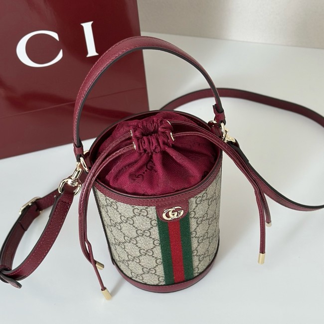 Gucci Ophidia mini bucket bag 838462 red