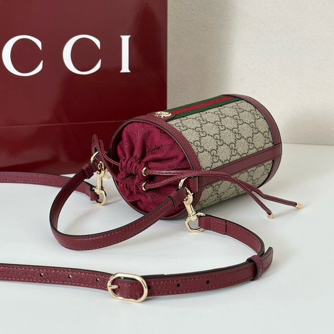 Gucci Ophidia mini bucket bag 838462 red