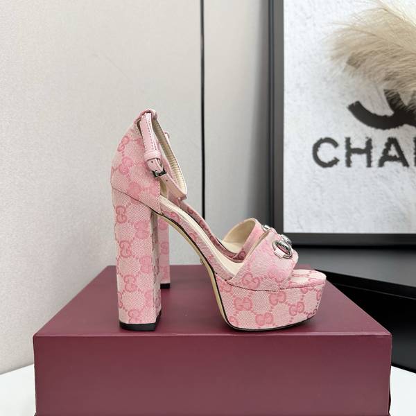 Gucci Shoes GUS00877 Heel 13CM