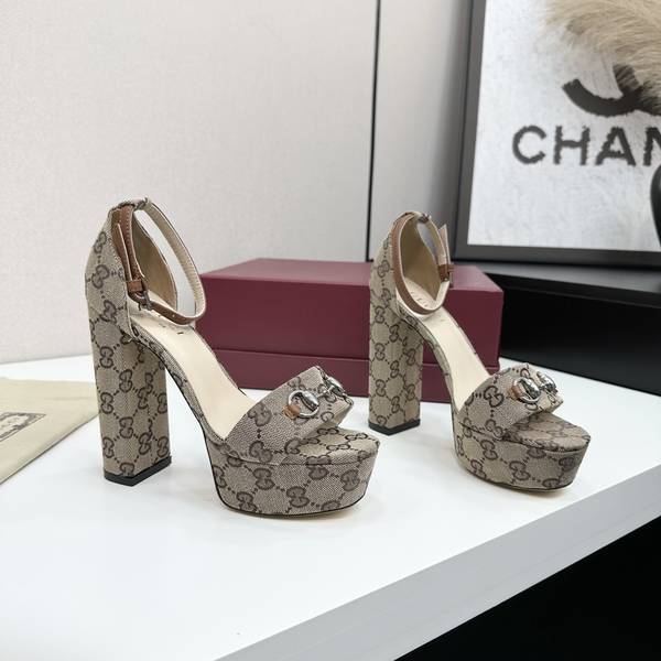 Gucci Shoes GUS00879 Heel 13CM