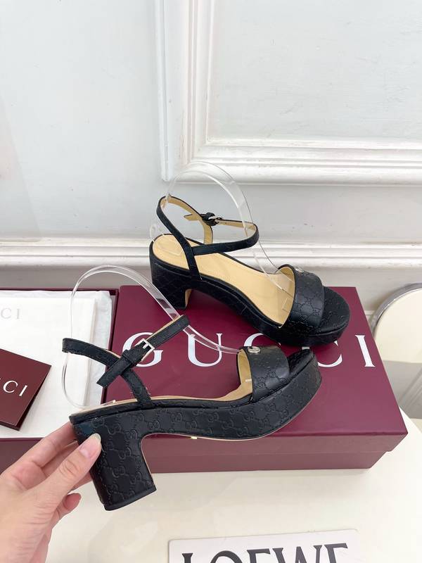 Gucci Shoes GUS00887 Heel 7CM