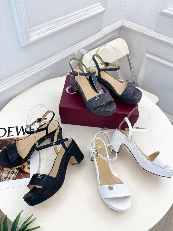 Gucci Shoes GUS00888 Heel 7CM