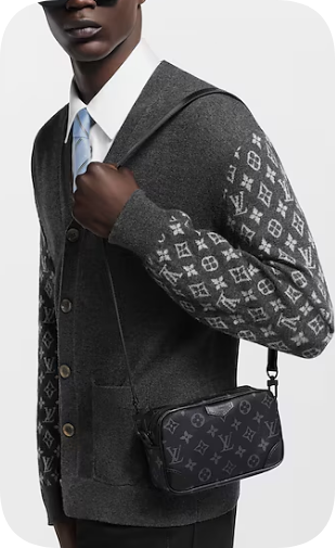 Louis Vuitton Trocadero Wearable Wallet M14253 black Louis Vuitton Trocadero Wearable Wallet M14253 black