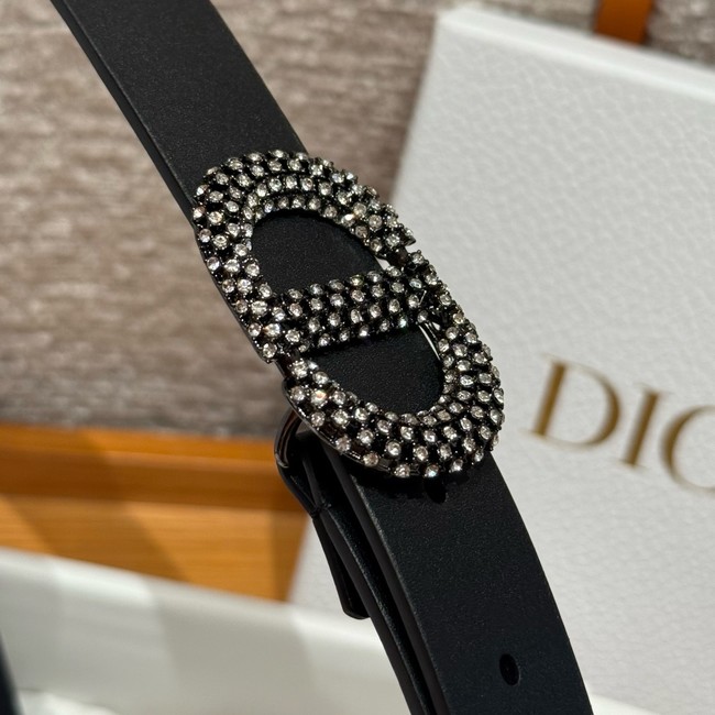 Dior Saddle Belt Smooth Calfskin B0445C-1