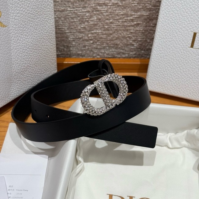 Dior Saddle Belt Smooth Calfskin B0445C-2