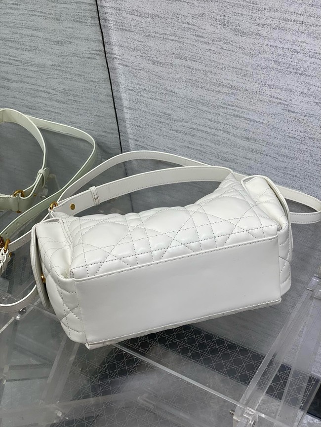 Dior D-Dream Mini Bag Macrocannage Lambskin S5258U Latte