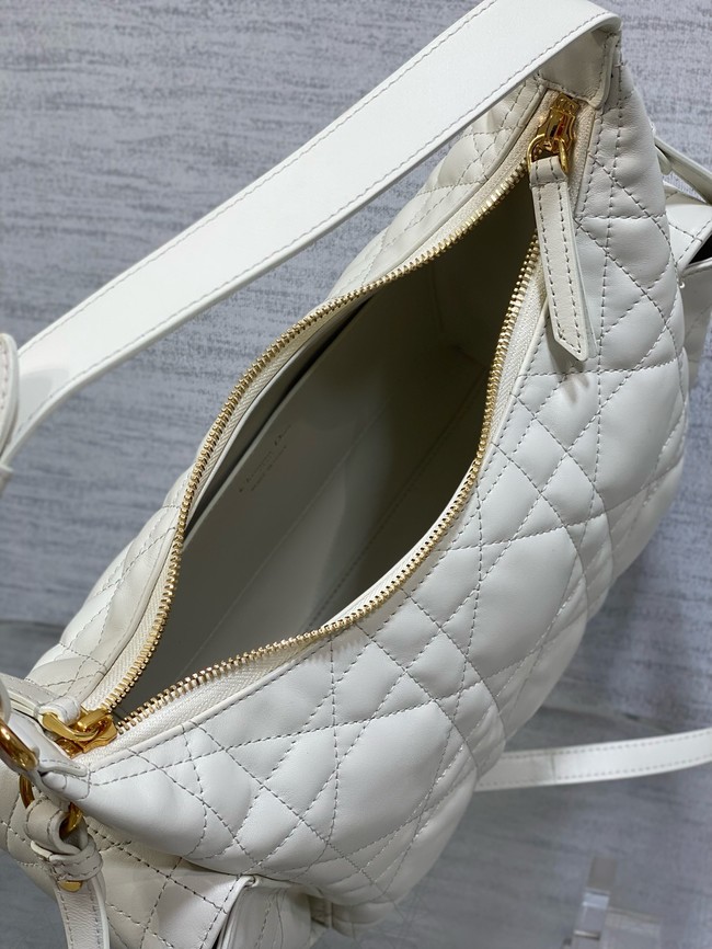 Dior D-Dream Mini Bag Macrocannage Lambskin S5258U Latte