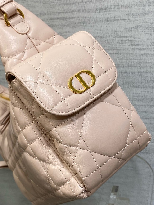 Dior D-Dream Mini Bag Macrocannage Lambskin S5258U pink