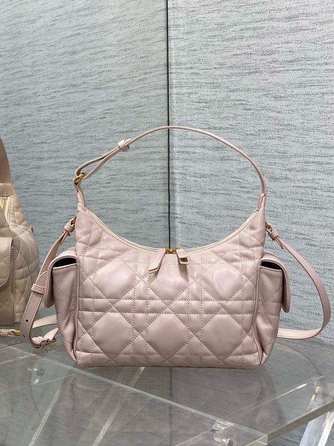 Dior D-Dream Mini Bag Macrocannage Lambskin S5258U pink