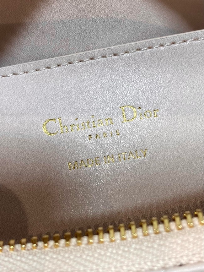Dior D-Dream Mini Bag Macrocannage Lambskin S5258U pink