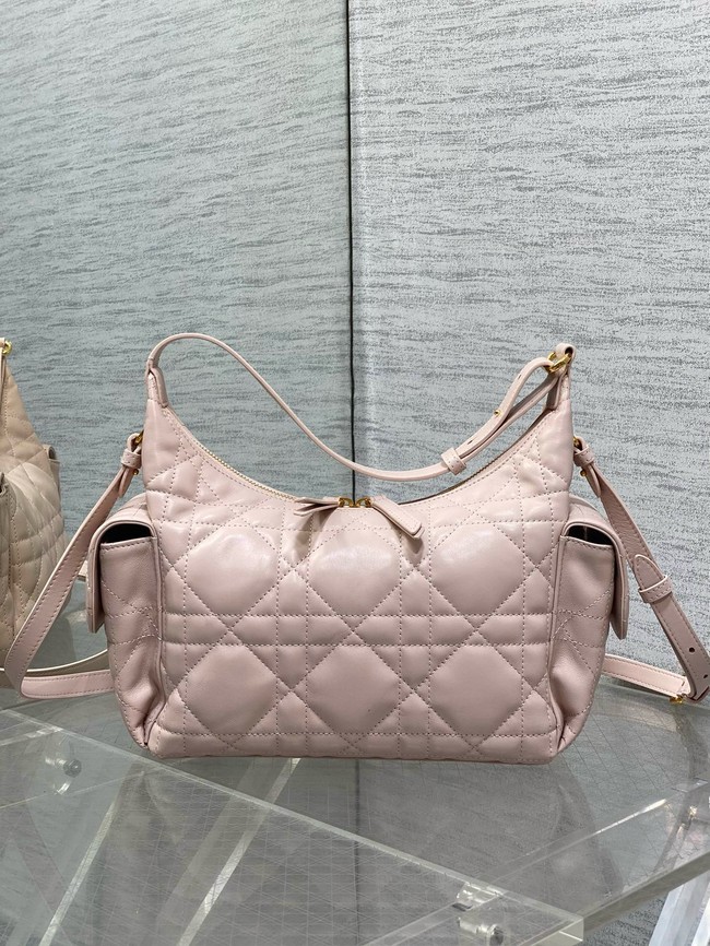Dior D-Dream Mini Bag Macrocannage Lambskin S5258U pink