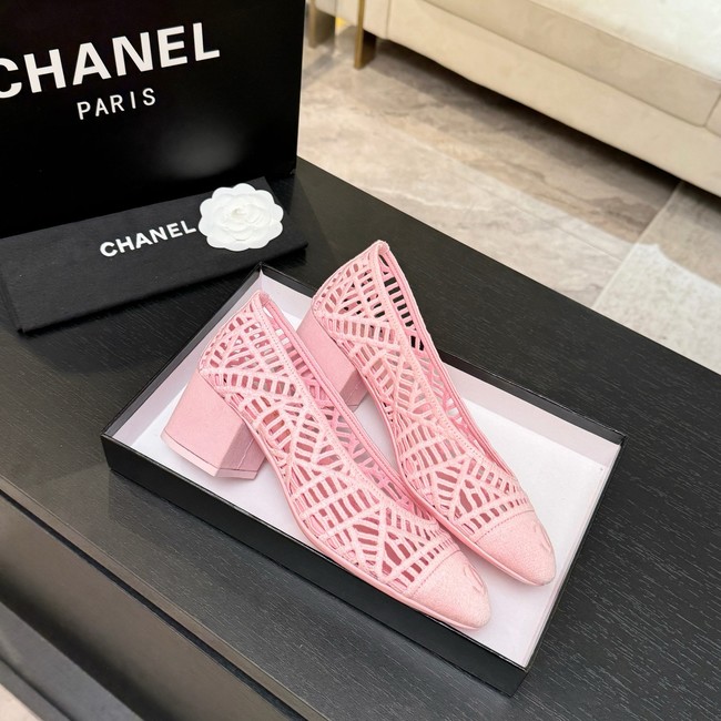 Chanel Embroidered Cotton Ballet shoes 69878-2