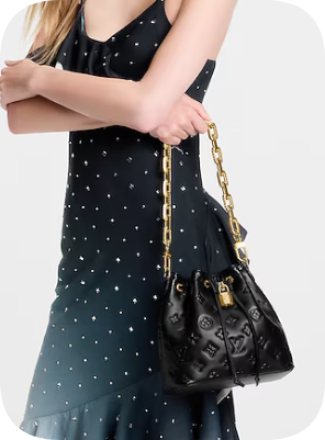 Louis Vuitton Coussin Bucket M26216 black Louis Vuitton Coussin Bucket M26216 black