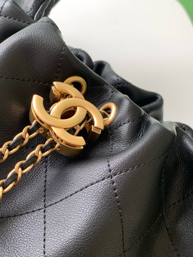 CHANEL Hobo Handbag AS5976 black