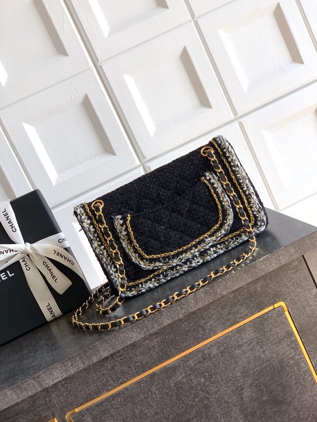 CHANEL Classic 11.12 Handbag A01112 black