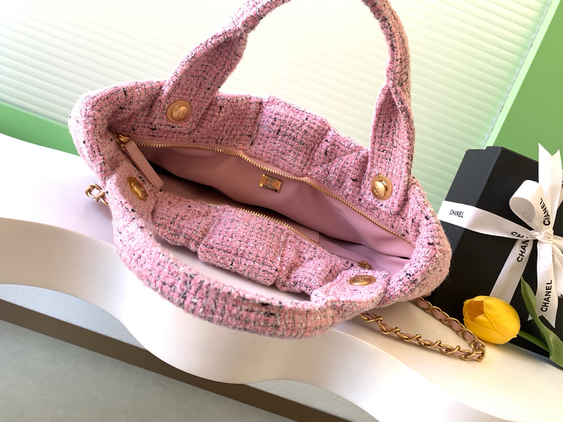 Chanel Bow Bag AS5851 Pink