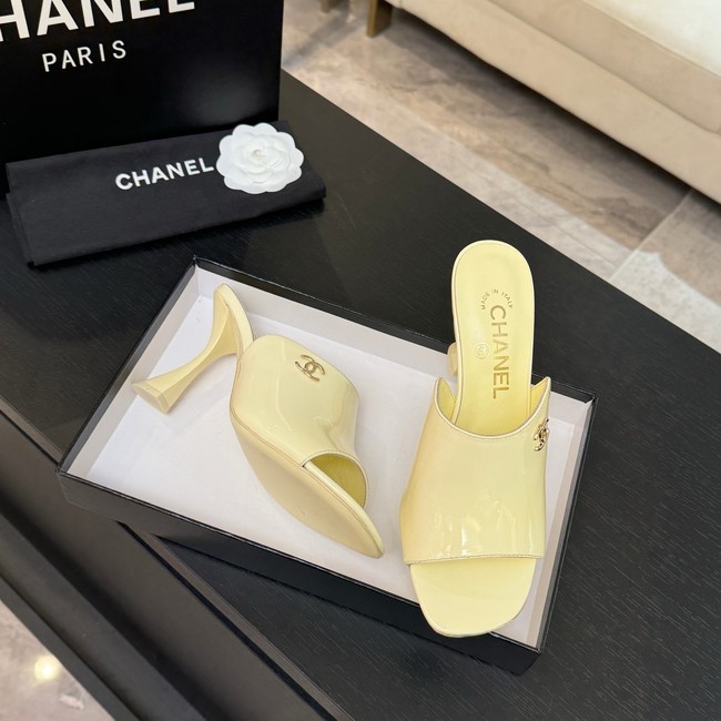 Chanel Mules Patent Calfskin 95mm G46904-1