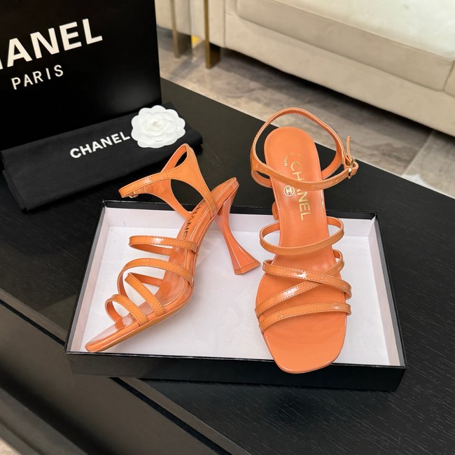 Chanel Sandals Patent Calfskin 95mm G46901-1