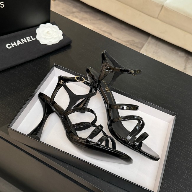 Chanel Sandals Patent Calfskin 95mm G46901-2