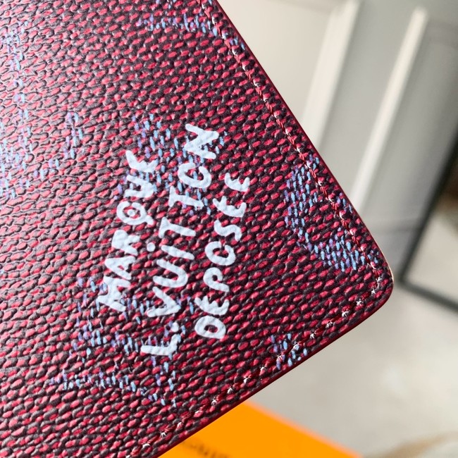 Louis Vuitton Pocket Organizer M26839 burgundy