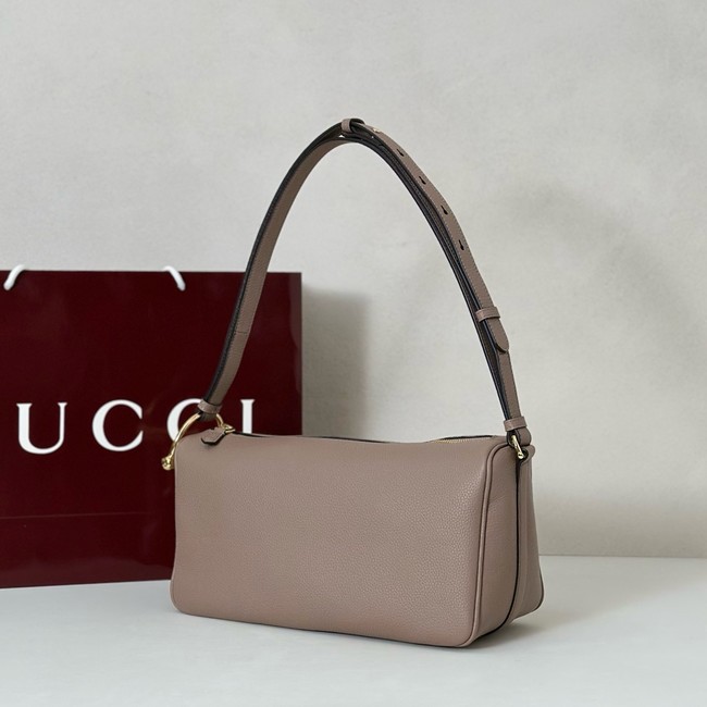 Gucci Half Horsebit medium shoulder bag 860787 gray