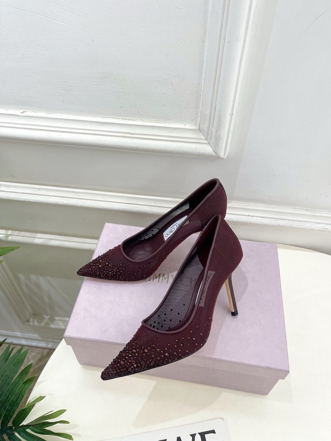Jimmy Choo Shoes Heel 8.5CM 87205-1
