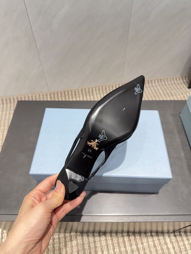 Prada leather slingback pumps 1I901M-4