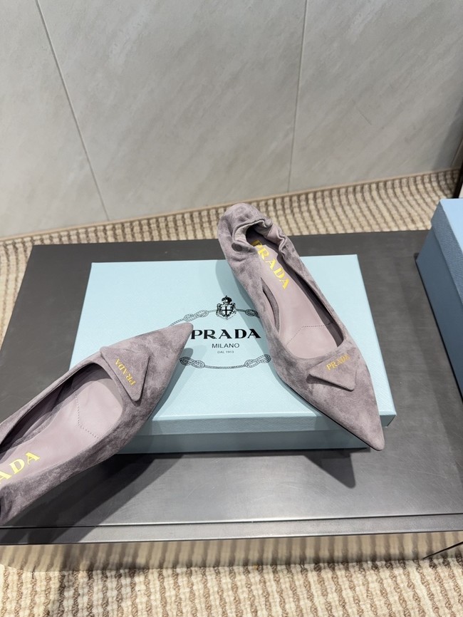 Prada Mordore leather pumps 87221-1