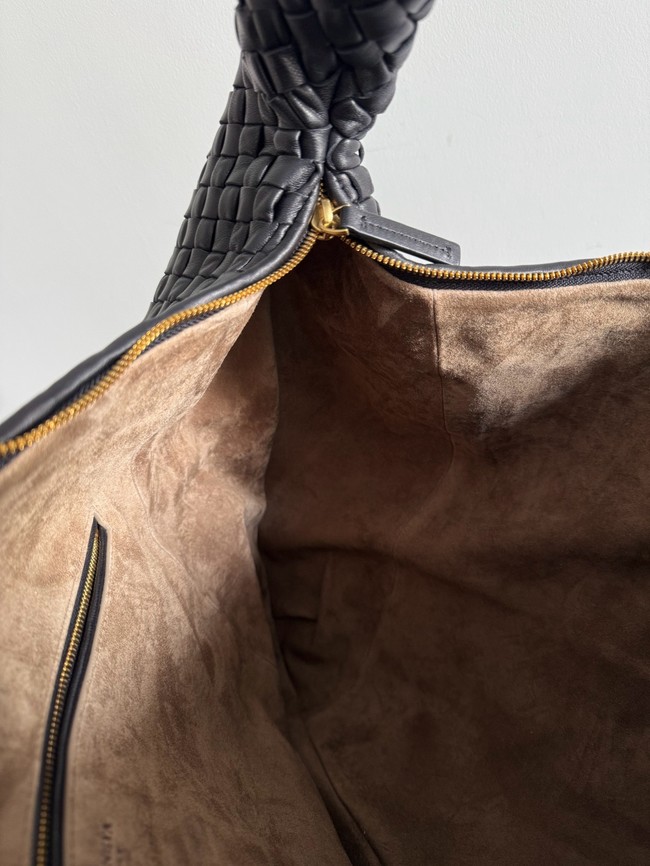 Bottega Veneta Maxi Veneta 856739 black