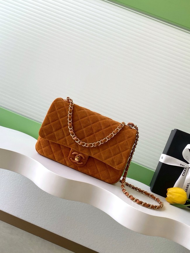 CHANEL Flap Bag AS5991 Camel