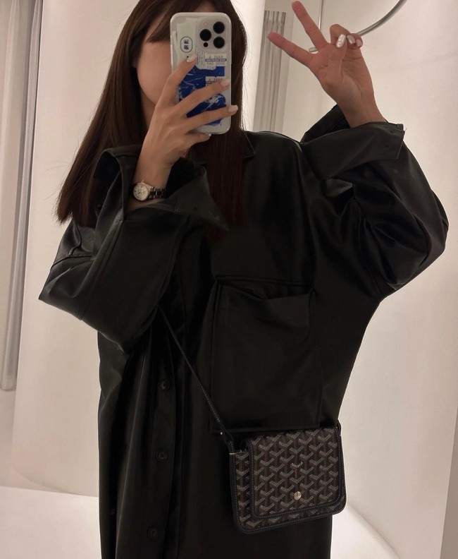 Goyard PLUMET crossbody bag TY43 DARK BLUE