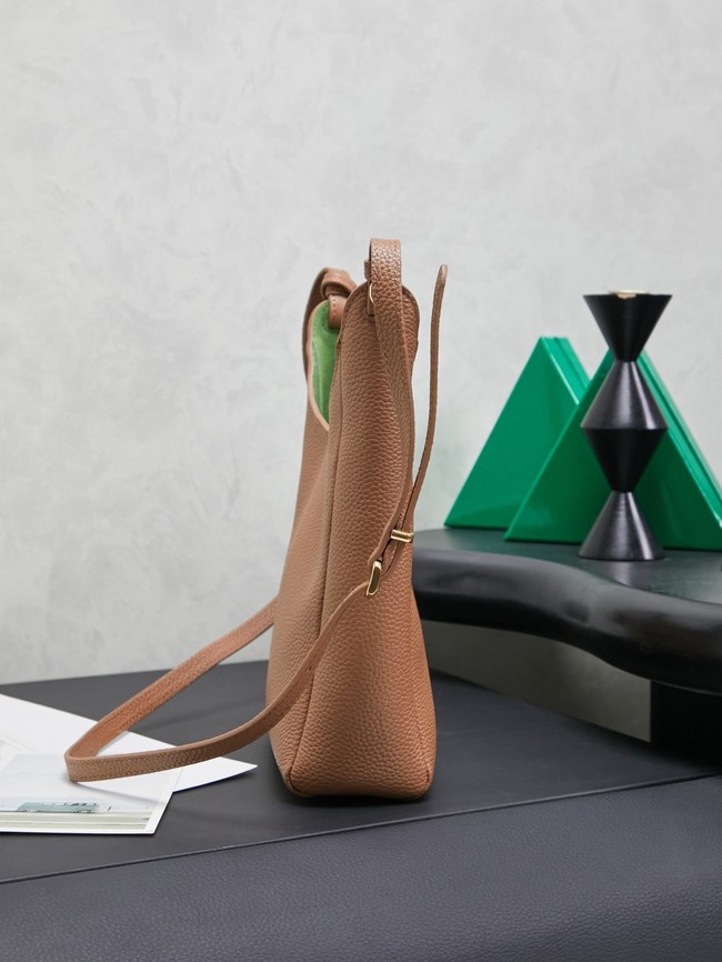 MIUMIU leather Shoulder Bag 5BE098 brown