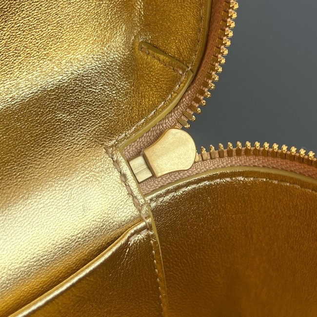 Bottega Veneta Bang Bang Crocodile skin 789109 gold