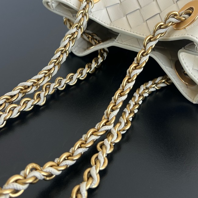 Bottega Veneta Small Parachute Chain 817175 Chalk