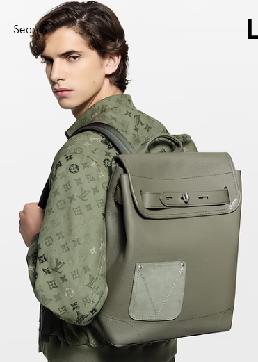 Louis Vuitton Steamer Backpack M27063 Khaki Louis Vuitton Steamer Backpack M27063 Khaki