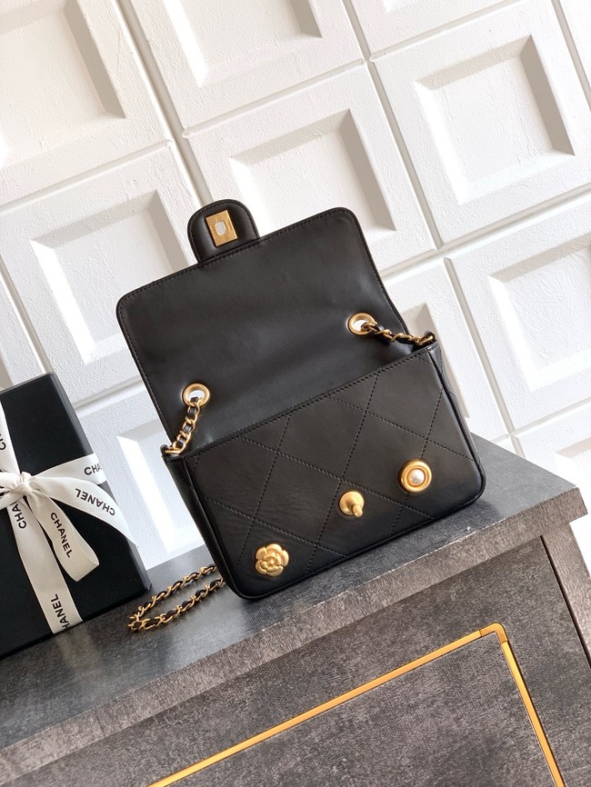 Chanel 2.55 Series Flap Bag Original Leather 25K A69900 black