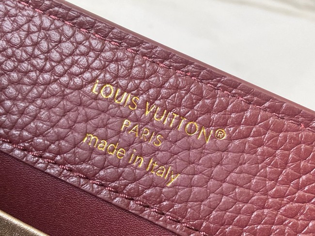 Louis Vuitton Capucines East-West BB M26345 Grenat Red