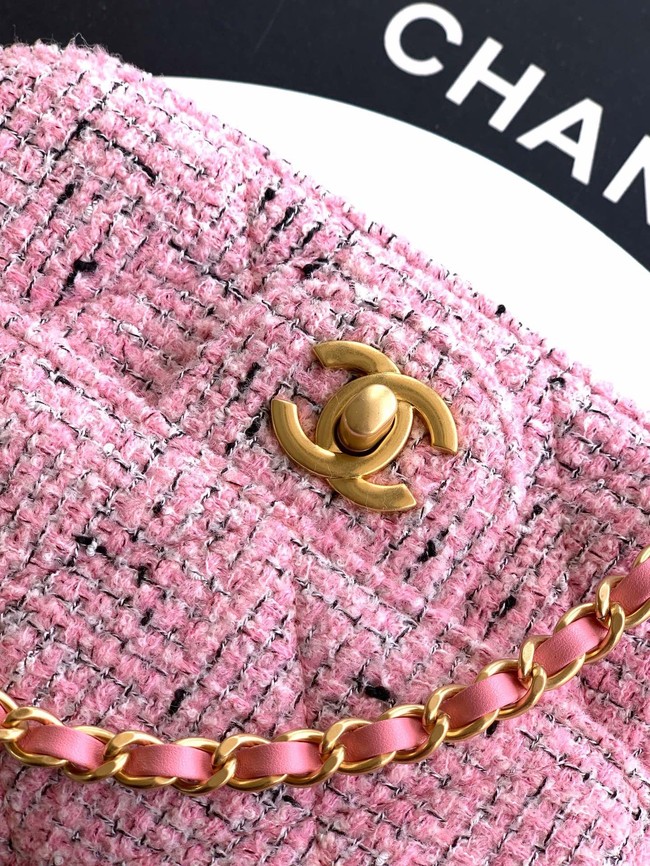 Chanel Flap Bag With Top Handle AS5805 PINK