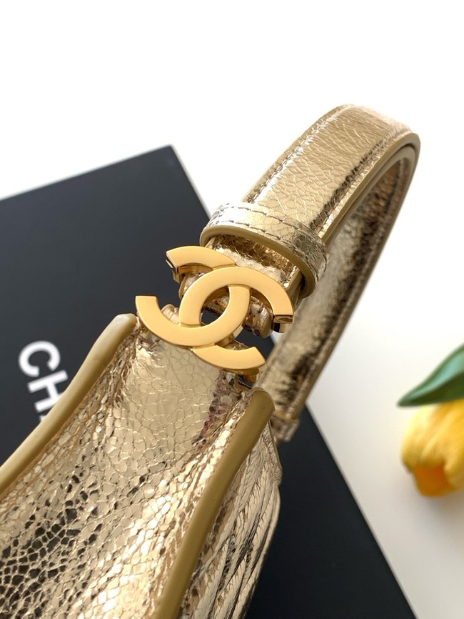 CHANEL Shoulder Bag AS6045 gold