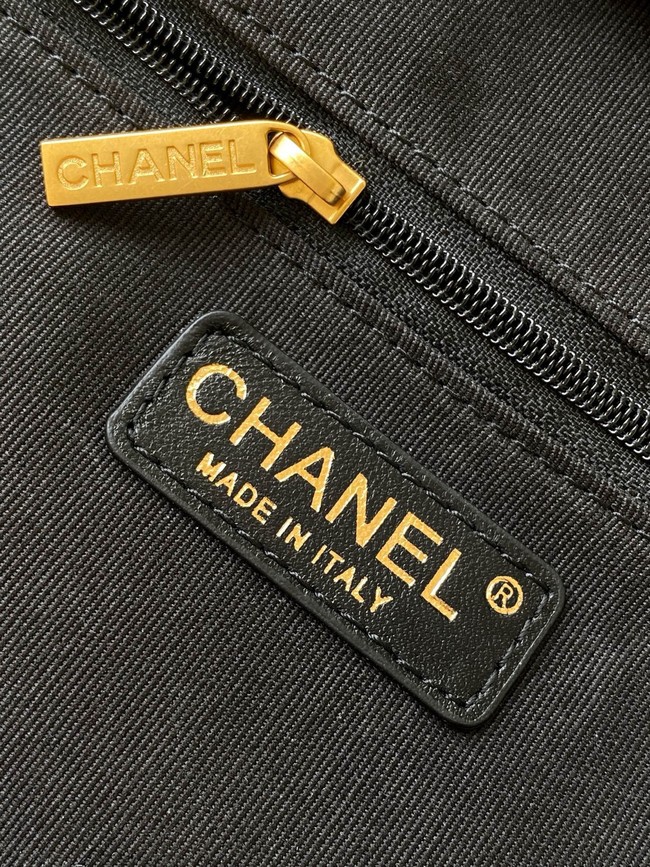 Chanel Lambskin Bowling Bag AS5791 black