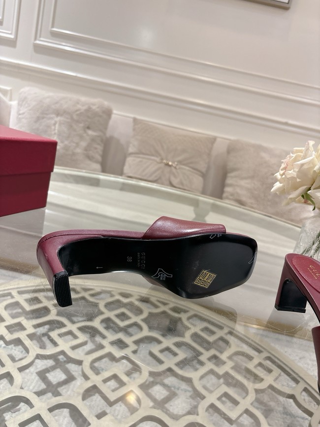 GUCCI Womens slide sandal with Horsebit 21075-7