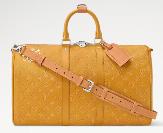 Louis Vuitton Keepall Bandouliere 45 M26868 Safran Yellow