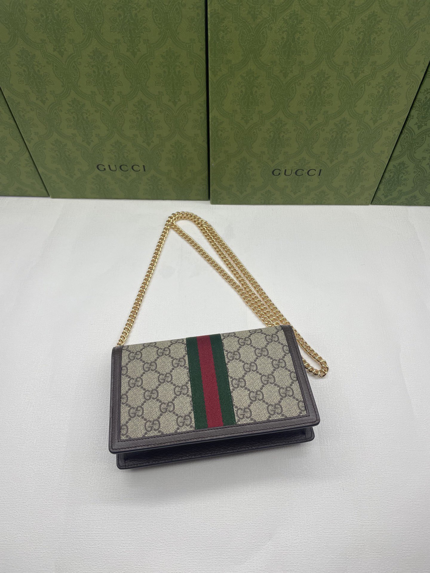 Gucci Ophidia GG Supreme Original Leather Bag 476079 Brown Gucci Ophidia GG Supreme Original Leather Bag 476079 Brown
