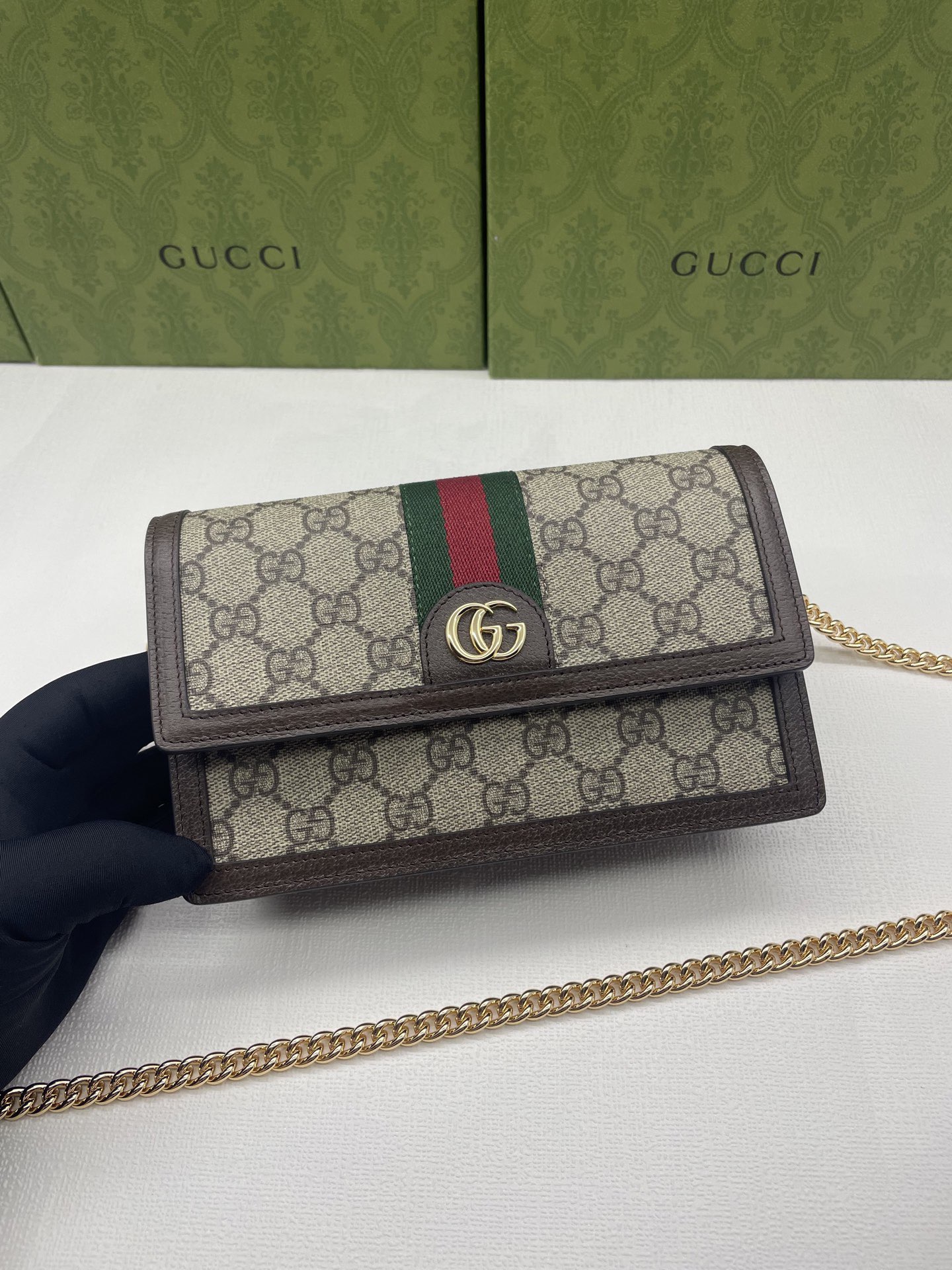 Gucci Ophidia GG Supreme Original Leather Bag 476079 Brown Gucci Ophidia GG Supreme Original Leather Bag 476079 Brown