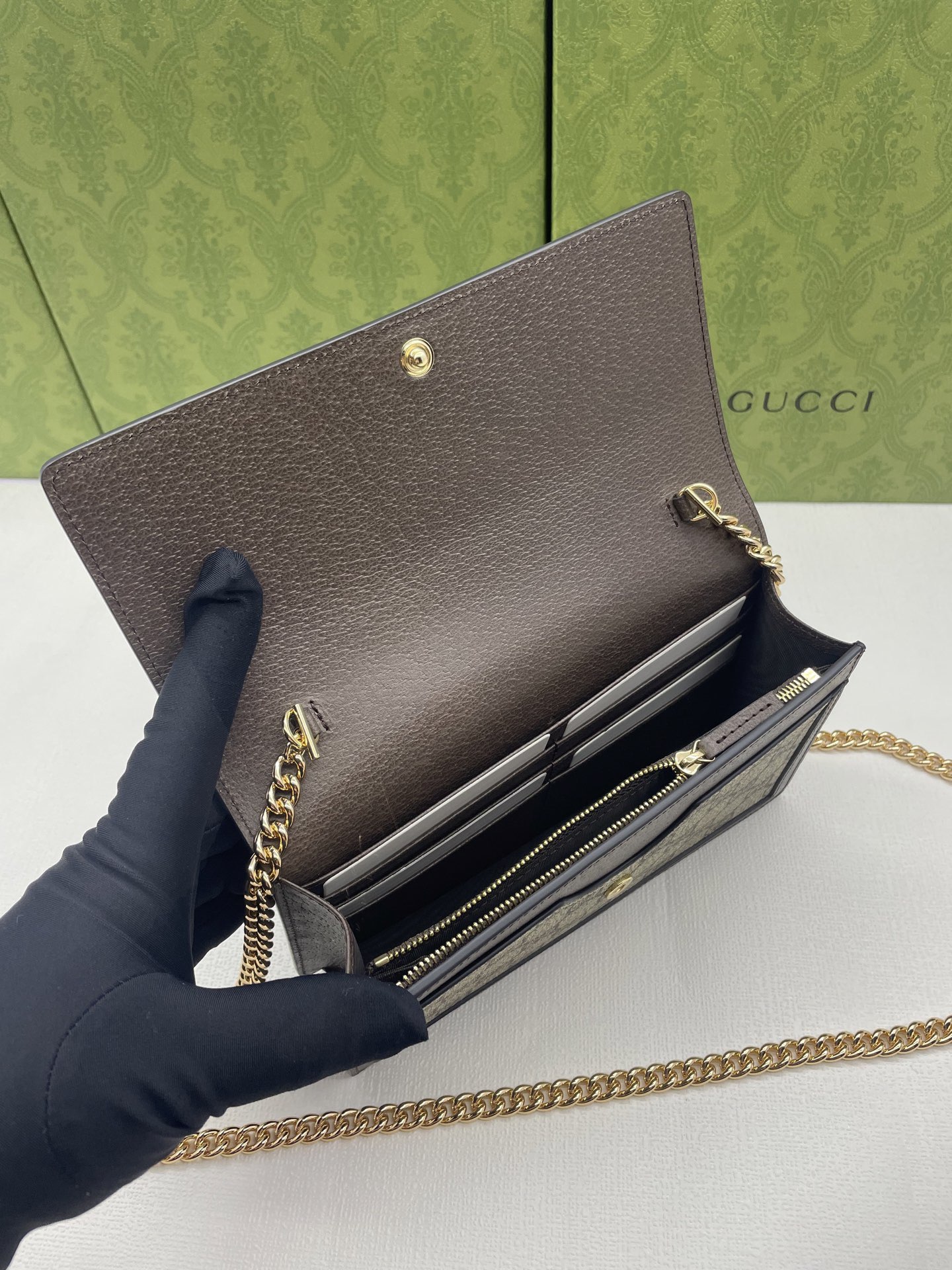 Gucci Ophidia GG Supreme Original Leather Bag 476079 Brown Gucci Ophidia GG Supreme Original Leather Bag 476079 Brown