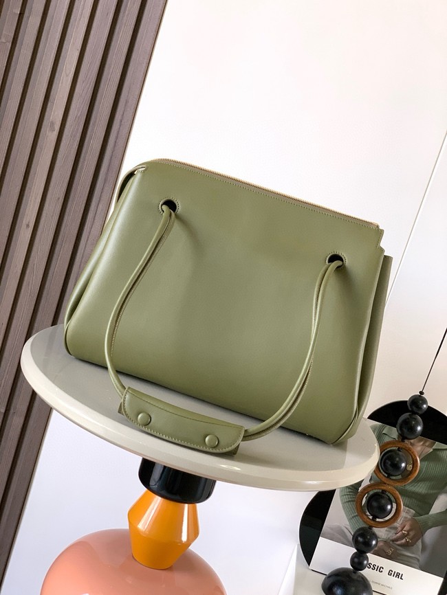 Loewe Large soft calfskin leather Madrid bag 9148 green